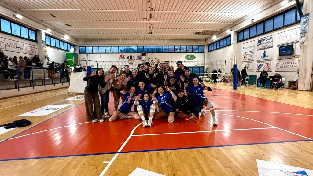 Serie B2: ICS Volley Santa Lucia vince 3-0 a Viterbo