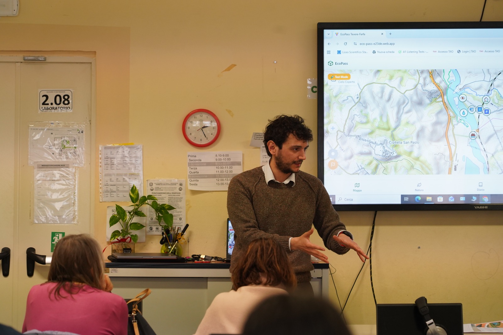 Al Peano di Monterotondo seminario su Interaction Design e Game Design nel progetto FSL Green dedicato alla valorizzazione digitale dell’Oasi di Nazzano.