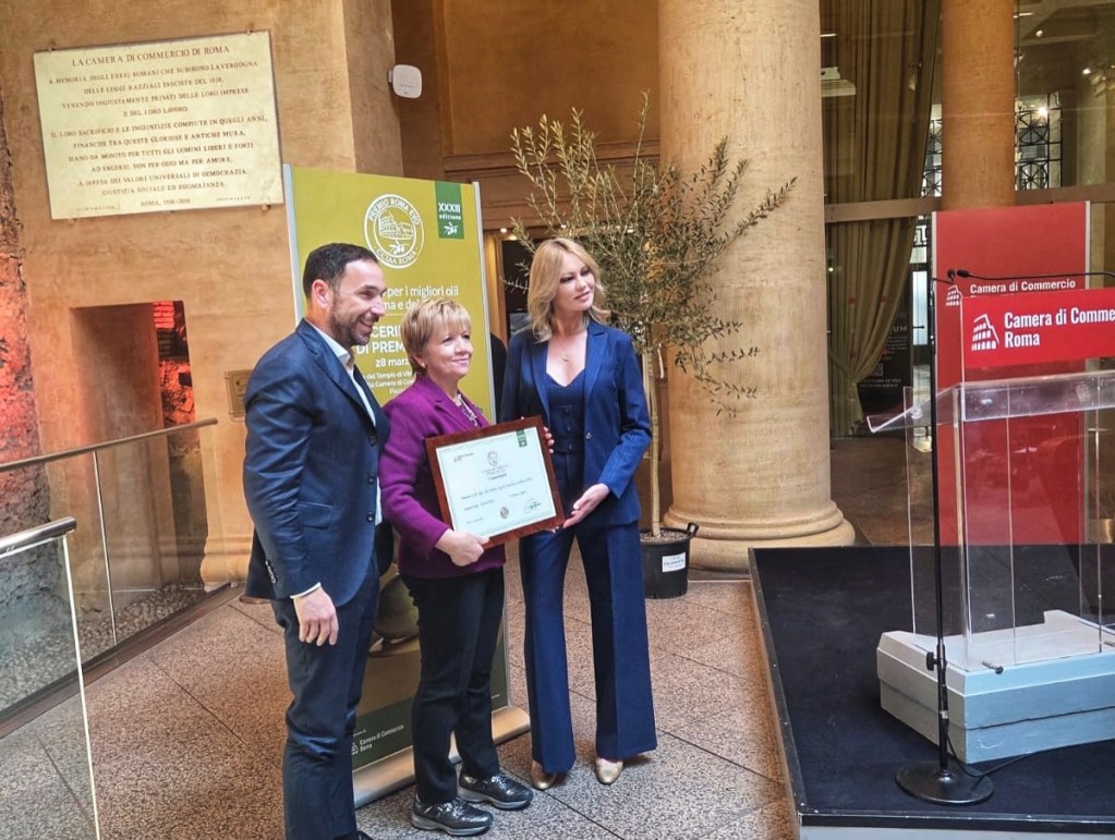 Palombara Sabina, olio Sabina DOP premiato al Roma EVO