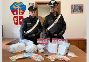Capena, sequestrati 6 kg di cocaina e 9mila euro
