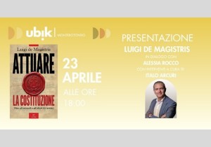Monterotondo, De Magistris presenta il libro alla Ubik