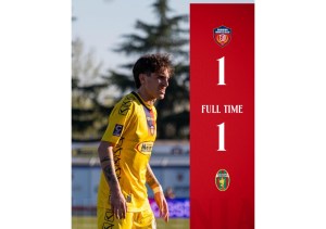Guidonia-Ternana 1-1, pari nella 35ª giornata