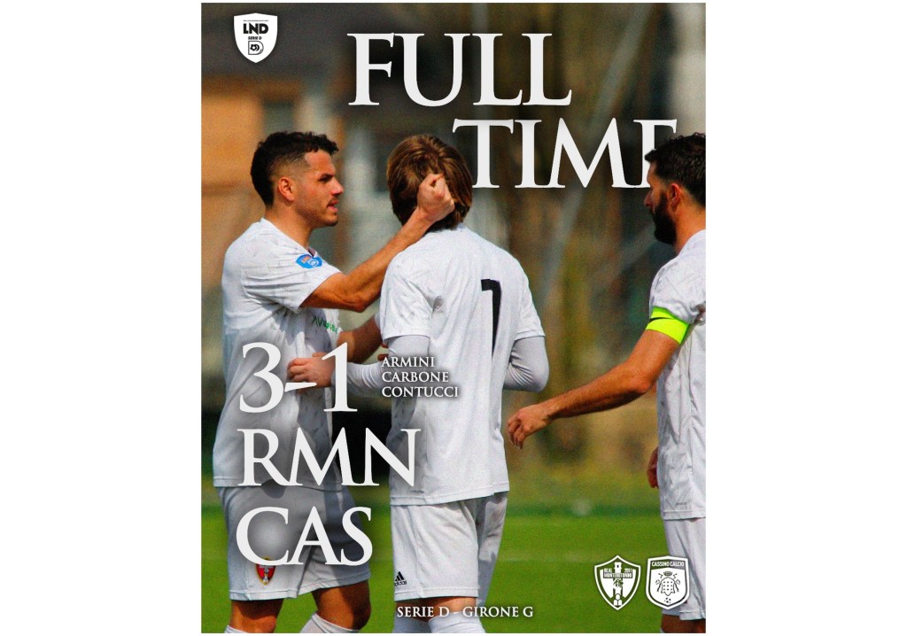 Real Monterotondo vince 3-1 e rilancia la salvezza