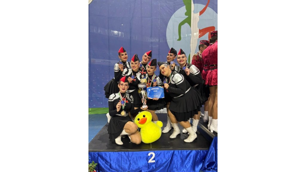 Le Majorettes di Mentana brillano ai campionati nazionali: titoli e podi a Montecatini