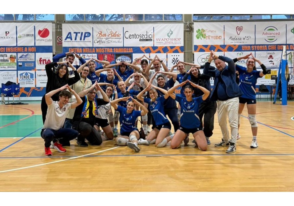 Serie B2: ICS Volley Santa Lucia vince 0-3 a Terracina