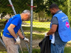 Monterotondo, raccolti 50 kg di rifiuti al Parco Arcobaleno