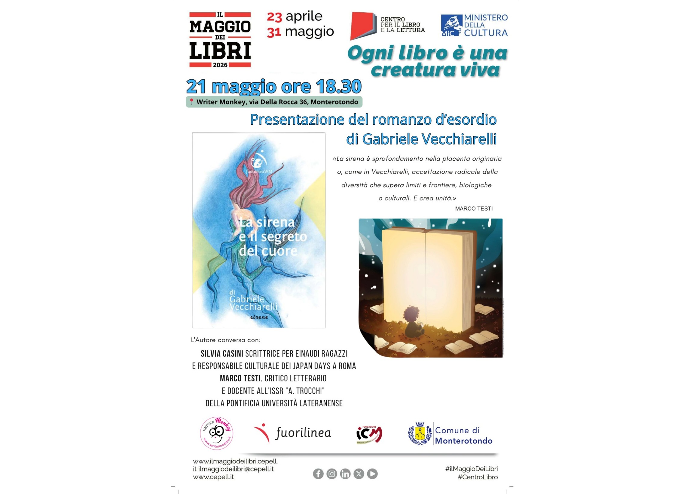 Monterotondo, emozioni e mistero con “La sirena”