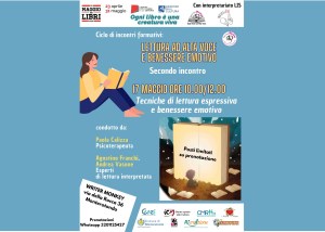 Monterotondo, workshop su lettura ad alta voce