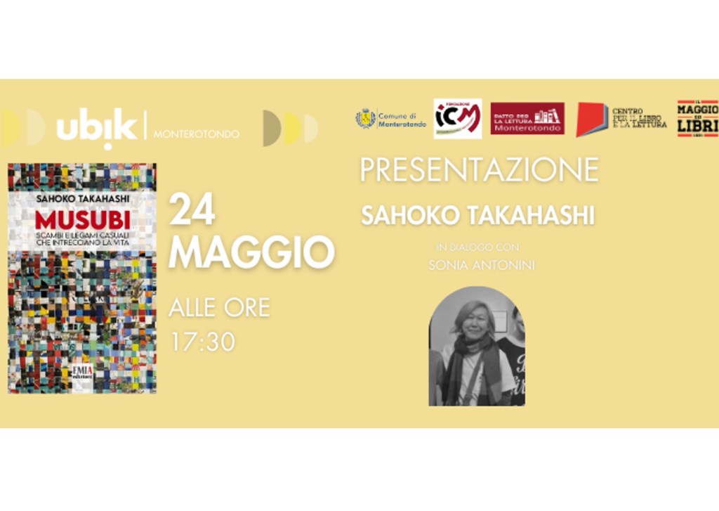 Monterotondo, alla Ubik arriva “Musubi” di Takahashi