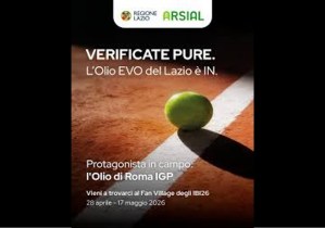 Sabina: olio Evo protagonista agli Internazionali di Roma
