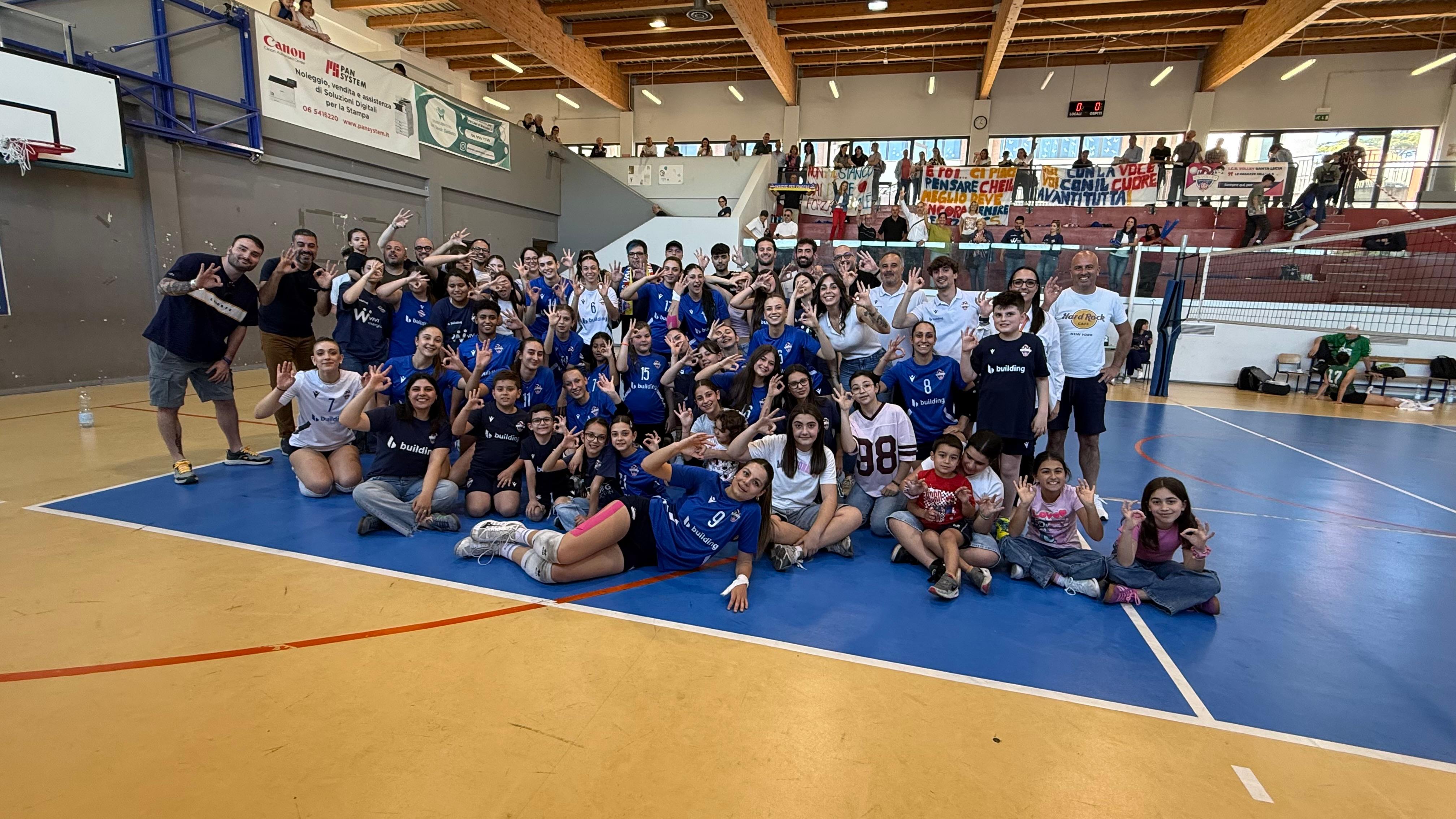 ICS Volley Santa Lucia vince 3-0: successo in casa
