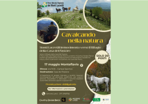 Monteflavio: escursione a cavallo nei Monti Lucretili