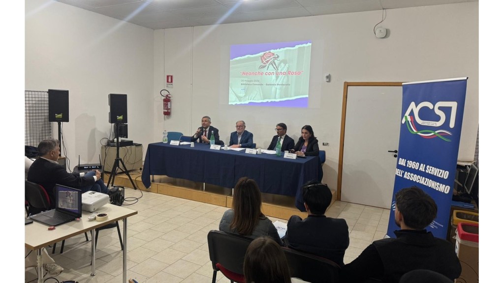 Guidonia – Grande partecipazione per “Neanche con una rosa”: incontro su giovani e cultura del rispetto