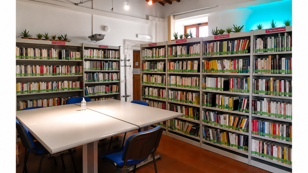 Mentana – Da settembre si amplia l’orario della Biblioteca Carlo Magno: apertura anche il sabato