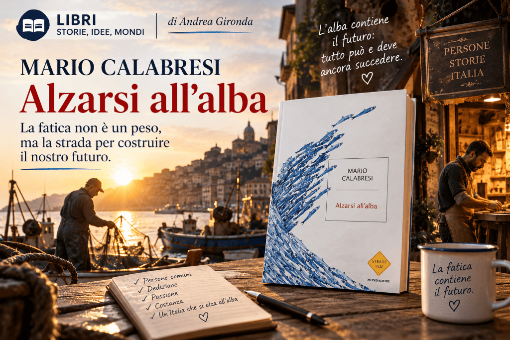 Alzarsi all’alba di Mario Calabresi: riscoprire il valore della fatica
