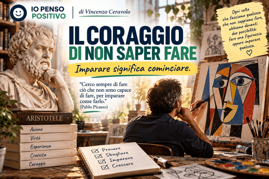 Il coraggio di non saper fare: imparare significa cominciare