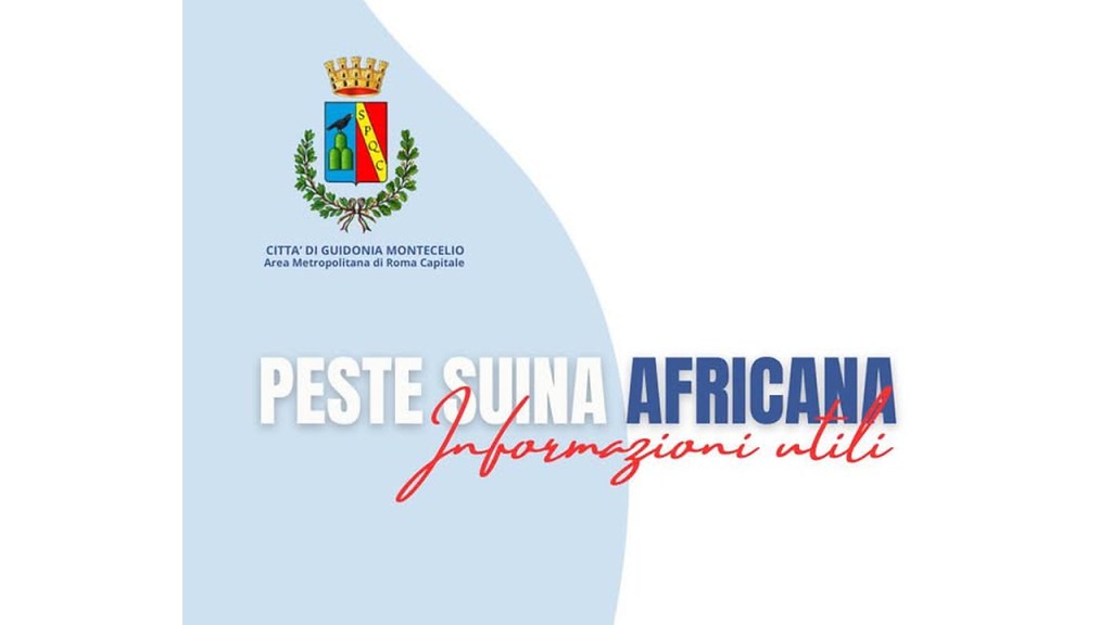 Guidonia Montecelio – Peste suina africana: le regole da rispettare