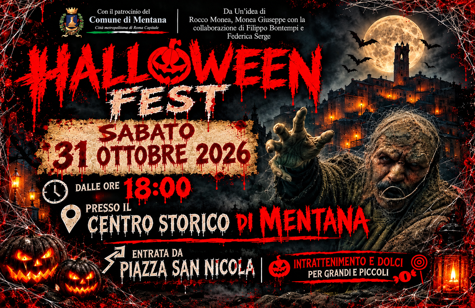 Mentana, torna Halloween Fest: il percorso horror cresce ancora nel 2026