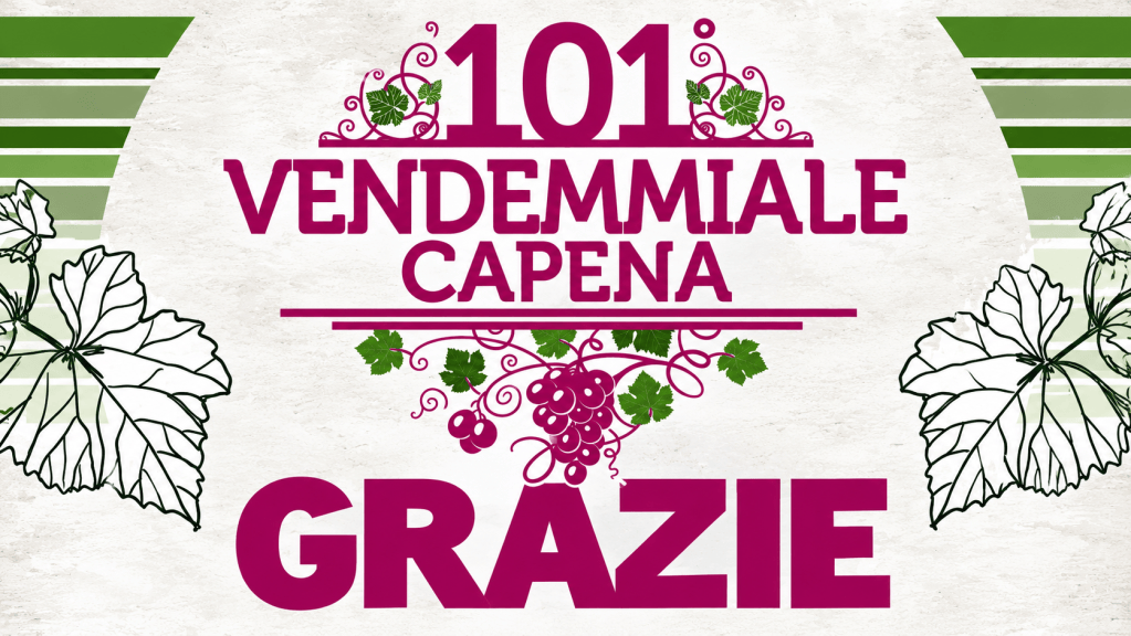 Capena: successo per la 101ª edizione del Vendemmiale Capenate