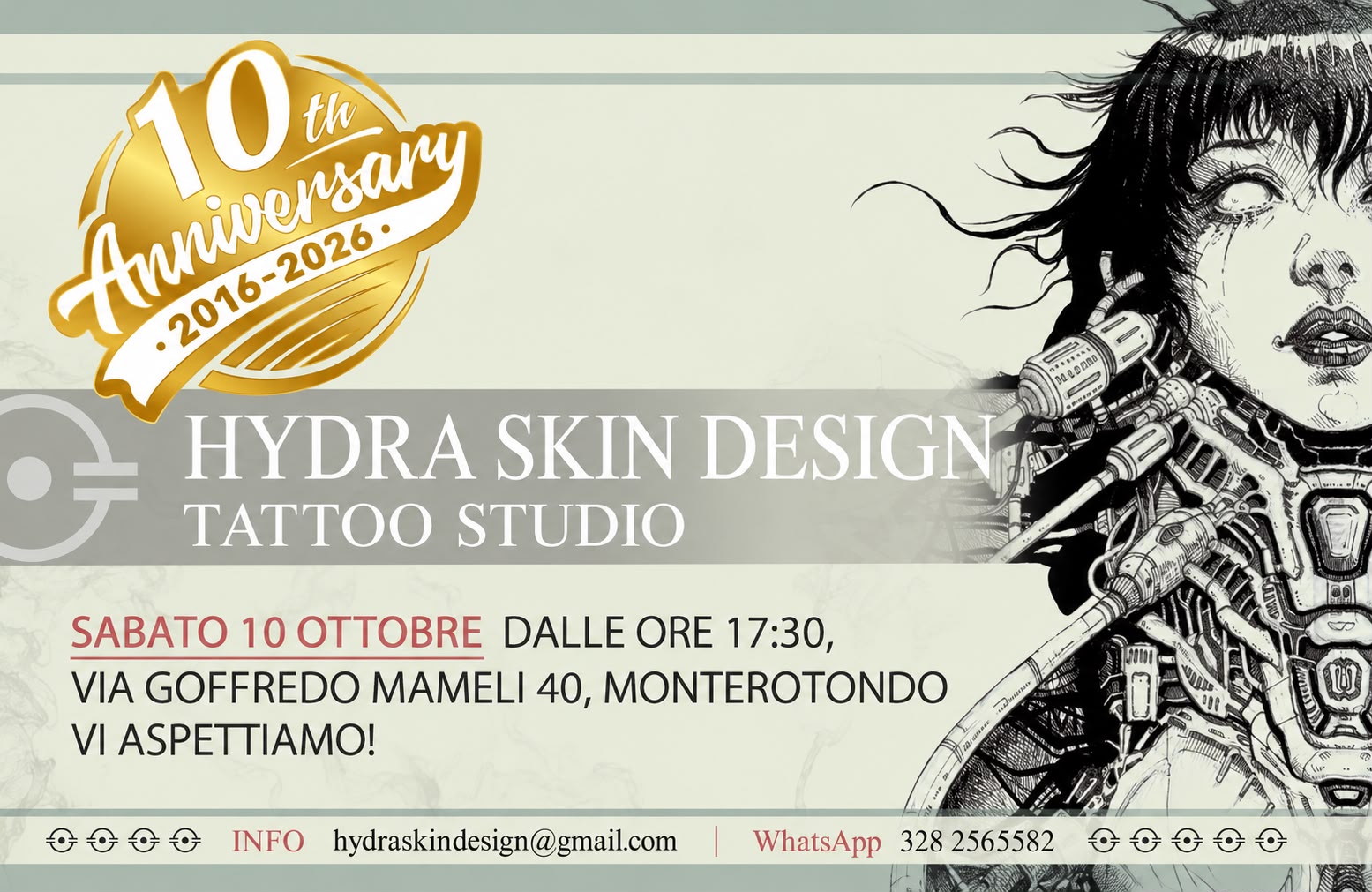 Monterotondo, Hydra Skin Design compie 10 anni. Colosimo: «La vera differenza oggi è il tempo»
