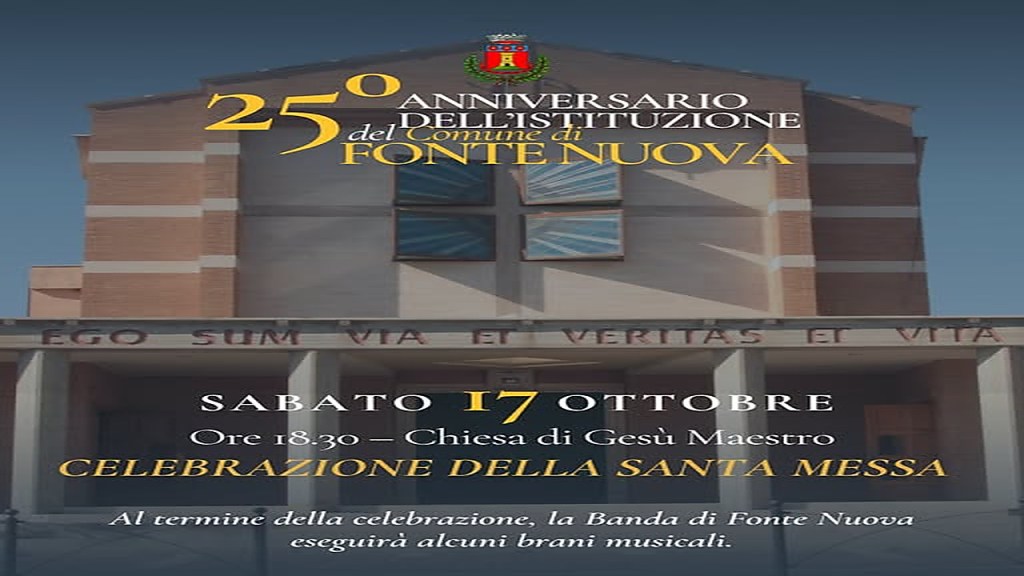 25 anni di Fonte Nuova: Santa Messa e concerto della Banda comunale